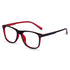 Los Comun Black Red Wayfarer 2835
